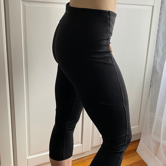 lululemon athletica Pants & Jumpsuits Black Lululemon Capri